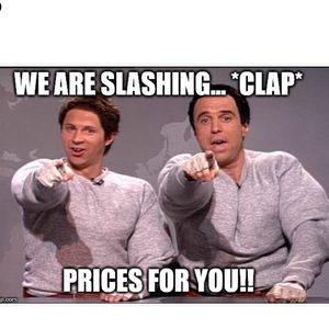 Slashing Prices!